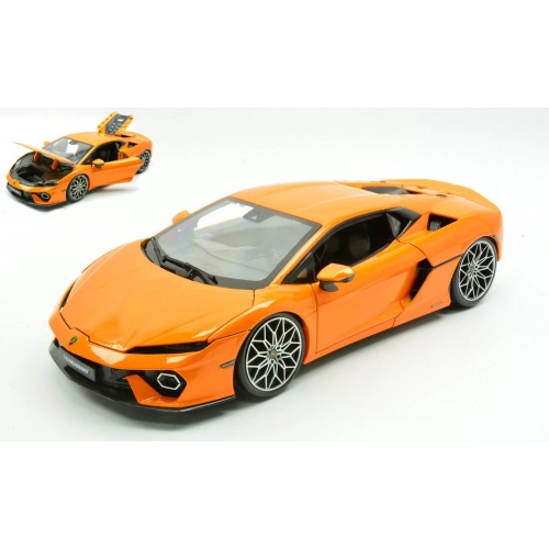 LAMBORGHINI TEMERARIO 2025 MATT ORANGE 1:18 Burago Auto Stradali Modellino