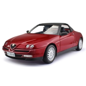 ALFA ROMEO SPIDER T.S.1995 METALLIC RED 1:18 Laudo Racing Auto Stradali Modellino