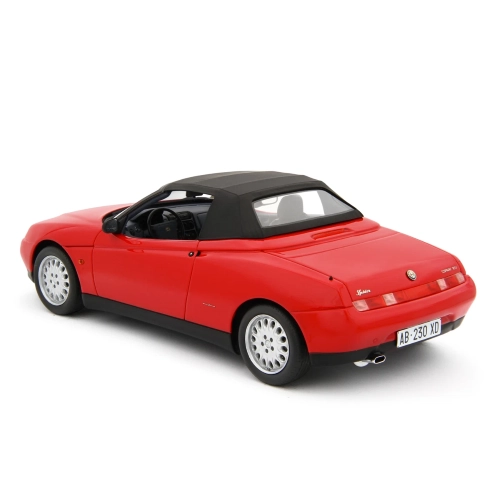 ALFA ROMEO SPIDER T.S.1995 RED 1:18 Laudo Racing Auto Stradali Modellino