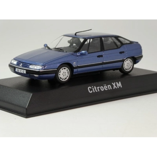 CITROËN XM 1995 BUCKINGHAM BLUE 1:43 Norev Auto Stradali Modellino
