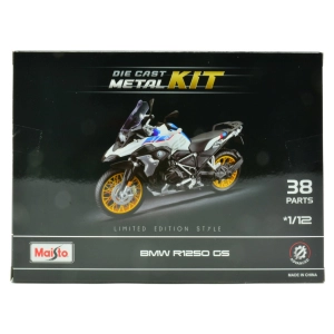 MOTO BMW R1250 GS KIT 1:12 Maisto Kit Moto Modellino