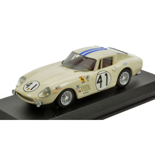 FERRARI 275 GTB/4 N.41 24H DAYTONA 1969 S.POSEY-R.RODRIGUEZ 1:43 Best Model Auto Competizione Modellino