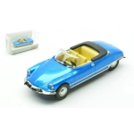 CITROEN DS 19 CABRIO OPEN 1963 BLUE 1:87 Brekina Auto Stradali Modellino