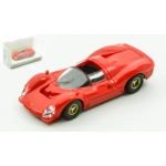 FERRARI 330 P3 SPYDER 1967 RED 1:87 Brekina Auto Competizione Modellino