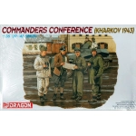 COMMANDER CONFERENCE (KHARKOV 1943) KIT 1:35 Dragon Kit Figure Militari Modellino