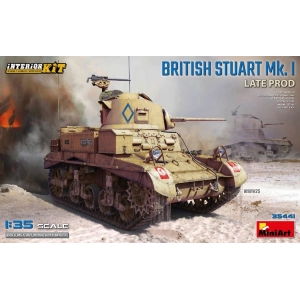 BRITISH STUART MK.I LATE PROD. INTERIOR KIT 1:35 Miniart Kit Mezzi Militari Modellino