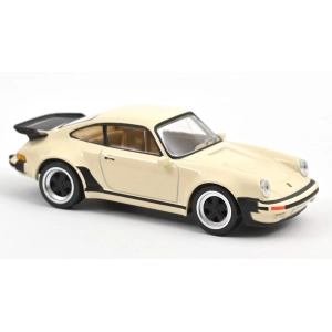 PORSCHE 911 TURBO 1978 BEIGE JET CAR 1:43 Norev Auto Stradali Modellino