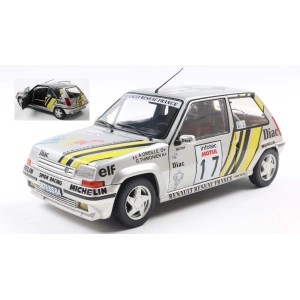 RENAULT 5 GT TURBO MK2 N.17 TOUR DE CORSE 1989 A.OREILLE 1:18 Solido Auto Rally Modellino