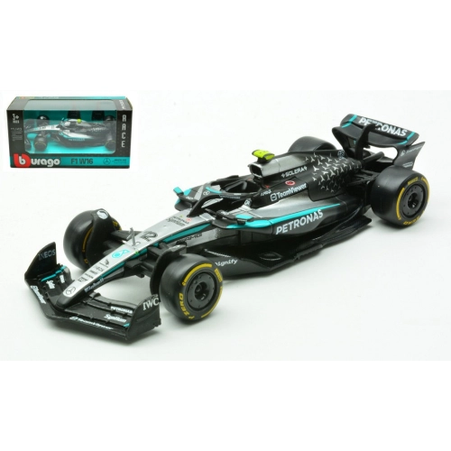 MERCEDES AMG W16 N.12 2025 ANDREA KIMI ANTONELLI 1:43 Burago Formula 1 Modellino