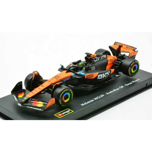 MCLAREN MCL39 N.81 2025 OSCAR PIASTRI SIGNATURE 1:43 Burago Formula 1 Modellino