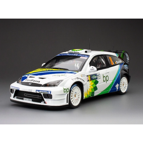 FORD FOCUS RS N.8 2ND RALLY GERMANY 2004 F.DUVAL-S.PREVOT 1:18 SunStar Auto Rally Modellino