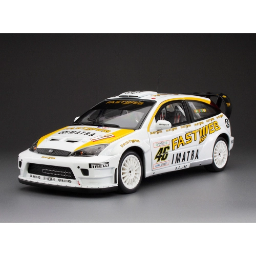 FORD FOCUS RS N.46 RALLY MONZA 2006 V.ROSSI-C.CASSINA 1:18 SunStar Auto Rally Modellino