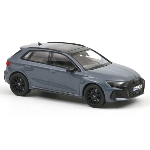 AUDI RS 3 2025 KEMORA GREY 1:43 Norev Auto Stradali Modellino