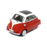BMW ISETTA 1959 RED/WHITE 1:43 Ixo Model Auto Stradali Modellino