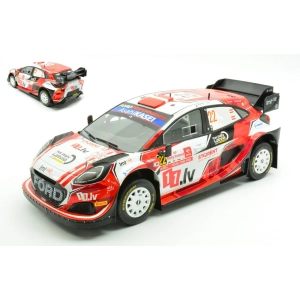 FORD PUMA WRC N.22 RALLY POLEN 2024 SEEKS-FRANCIS 1:18 Ixo Model Auto Rally Modellino