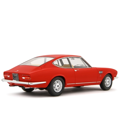 FIAT DINO COUPE 2000 1967 RED 1:18 Laudo Racing Auto Stradali Modellino