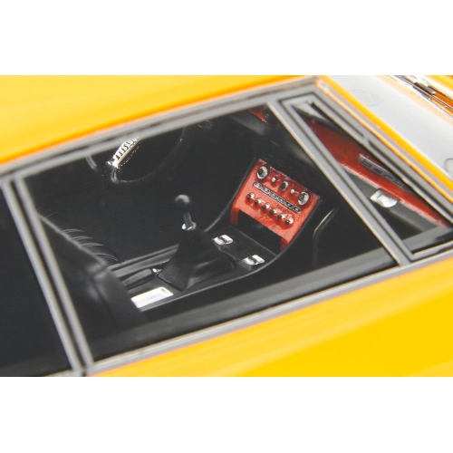 FIAT DINO COUPE 2000 1967 YELLOW 1:18 Laudo Racing Auto Stradali Modellino