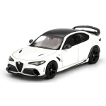 ALFA ROMEO GIULIA GTAM 2021 WHITE 1:64 Mini GT Auto Stradali Modellino