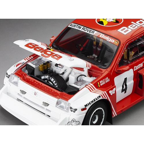 MG METRO 6R4 N.4 2ND LOTTO BIANCHI RALLY 1986 M.DUEZ-W.LUX 1:18 SunStar Auto Rally Modellino