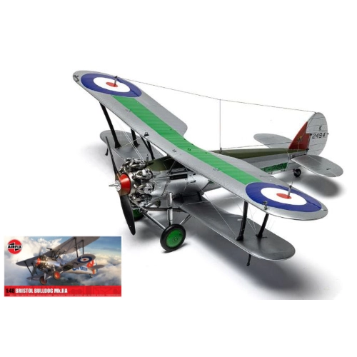 BRISTOL BULLDOG MK.IIA KIT 1:48 Airfix Kit Aerei Modellino