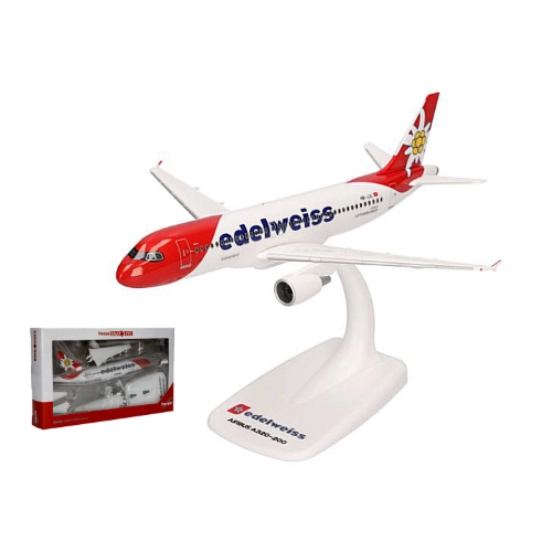 AIRBUS A320 EDELWEISS AIR 1:200 Herpa Aerei Modellino
