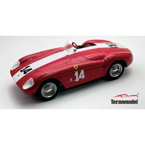 FERRARI 500 MONDIAL GP N.14 WINNER SUPERCORTEMAGGIORE MONZA 1956 HAWTHORN-MAGLIOLI 1:18 Tecnomodel Auto Competizione Modellino