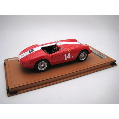 FERRARI 500 MONDIAL GP N.14 WINNER SUPERCORTEMAGGIORE MONZA 1956 HAWTHORN-MAGLIOLI 1:18 Tecnomodel Auto Competizione Modellino