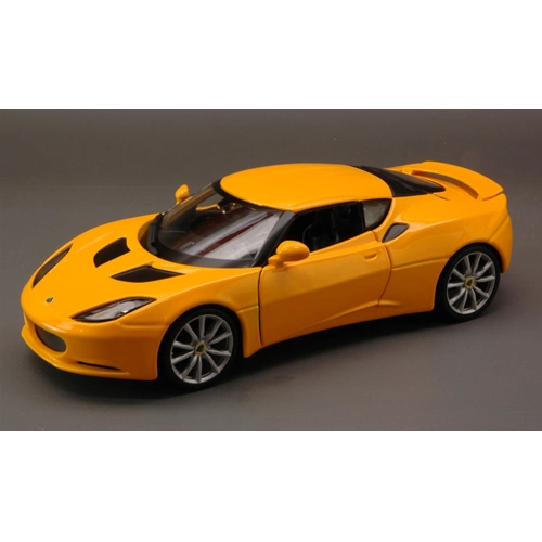 LOTUS EVORA S IPS 2011 YELLOW 1:24 Burago Auto Stradali Modellino