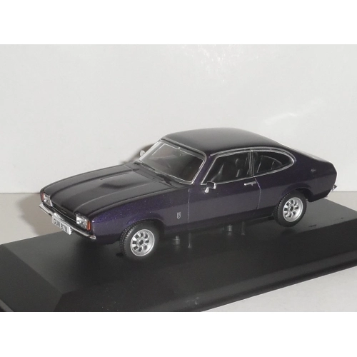 FORD CAPRI MK2 1.6 GT 1981 PURPLE 1:43 Vanguards Auto Stradali Modellino
