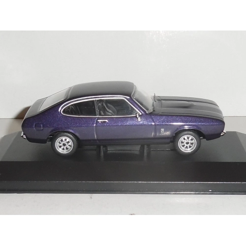 FORD CAPRI MK2 1.6 GT 1981 PURPLE 1:43 Vanguards Auto Stradali Modellino