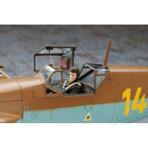 MESSERSCHMITT BF 109F-4 TROP HA08881 KIT 1:32 Hasegawa Kit Aerei Modellino