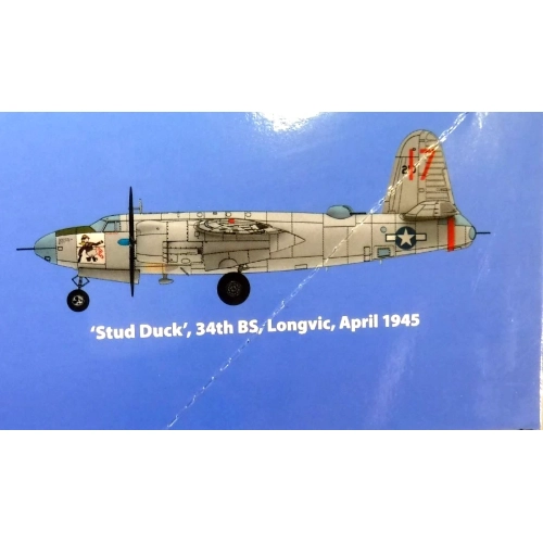 B-26C-45 MARAUDER WWII AMERICAN BOMBER KIT 1:48 ICM Kit Aerei Modellino