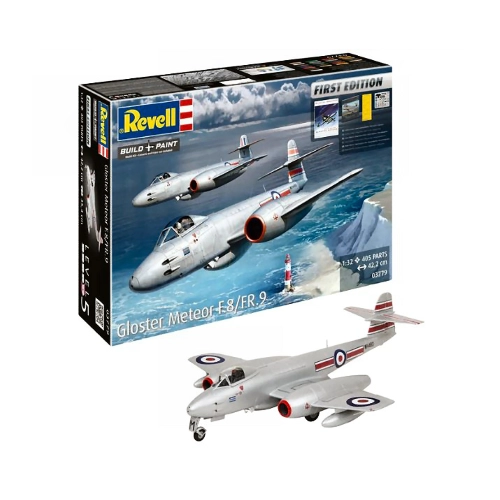 GLOSTER METEOR F.8/FR.9 (FIRST EDITION) KIT 1:32 Revell Kit Aerei Modellino