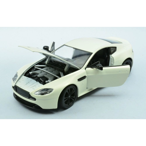 ASTON MARTIN VANTAGE 2023 WHITE 1:24 Welly Auto Stradali Modellino