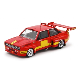 FIAT ABARTH SE 031 BERTONE GIRO D'ITALIA 1975 RED/YELLOW 1:64 Laudo Racing Auto Competizione Modellino