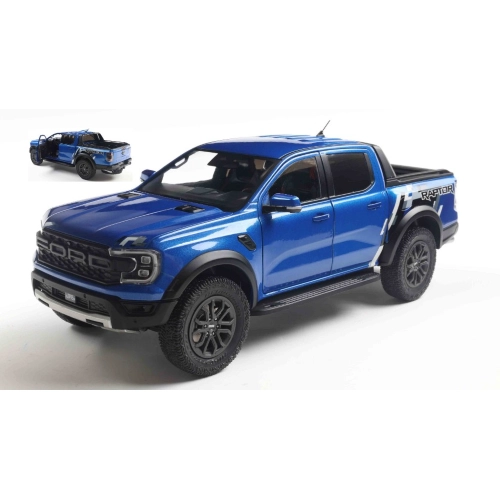 FORD RANGER RAPTOR 2024 BLUE LIGHTNING 1:18 Solido Auto Stradali Modellino