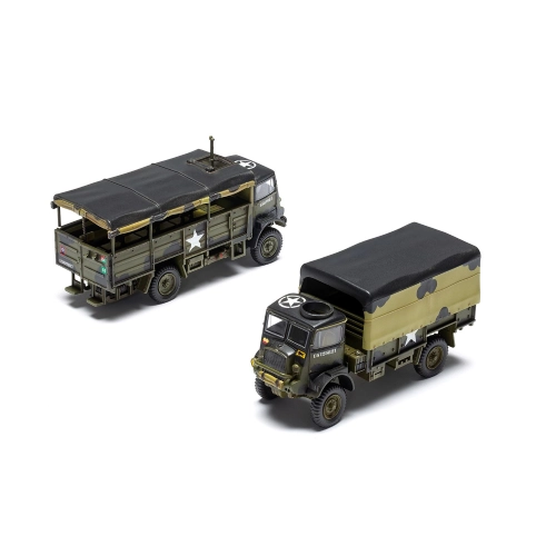 BEDFORD QLD/QLT TRUCKS KIT 1:76 Airfix Kit Mezzi Militari Modellino