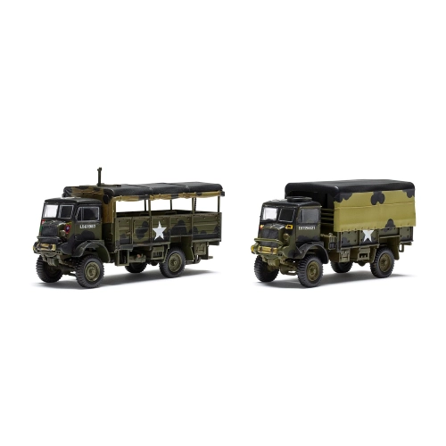 BEDFORD QLD/QLT TRUCKS KIT 1:76 Airfix Kit Mezzi Militari Modellino