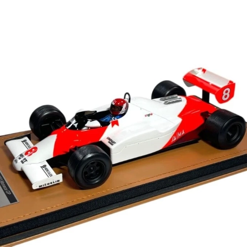 MCLAREN MP4/1C N.8 MONACO GP 1983 N.LAUDA (RAIN TYRES) WITH DRIVER 1:18 Tecnomodel Formula 1 Modellino