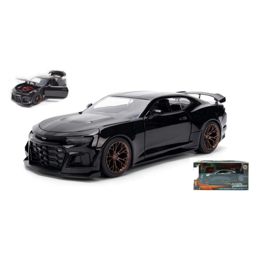 CHEVROLET CAMARO 2024 FAST & FURIOUS BLACK 1:24 Jada Toys Movie Modellino
