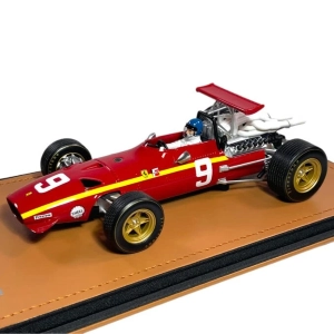 FERRARI 312F1/68 NURBURGRING GP 1968 J.ICKX WITH DRIVER 1:18 Tecnomodel Formula 1 Modellino