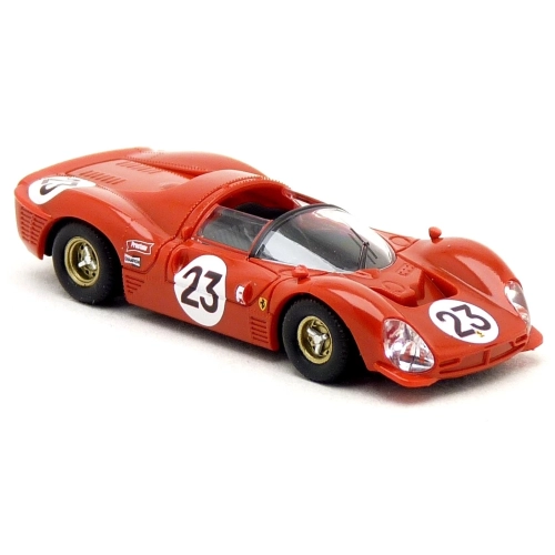 FERRARI 330P3 SPIDER N.23 DAYTONA 1967 L.BANDINI-C.AMON 1:87 Brekina Auto Competizione Modellino