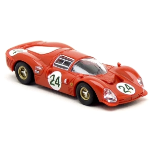 FERRARI 330P3 SPIDER N.24 DAYTONA 1967 M.PARKES-L.SCARFIOTTI 1:87 Brekina Auto Competizione Modellino