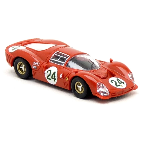 FERRARI 330P3 SPIDER N.24 DAYTONA 1967 M.PARKES-L.SCARFIOTTI 1:87 Brekina Auto Competizione Modellino