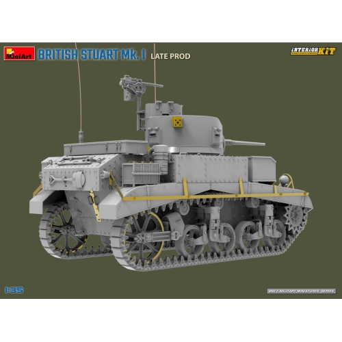 BRITISH STUART MK.I LATE PROD. INTERIOR KIT 1:35 Miniart Kit Mezzi Militari Modellino