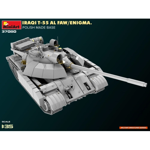IRAQI T-55 AI FAW/ENIGMA POLISH MADE BASE KIT 1:35 Miniart Kit Mezzi Militari Modellino