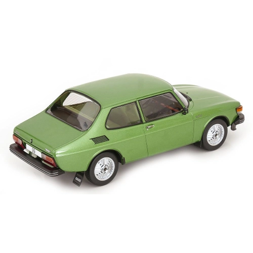 SAAB 99 TURBO 1977 GREEN 1:18 ModelCarGroup Auto Stradali Modellino