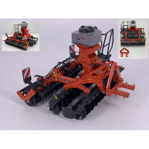 ERPICE A DISCHI ROTANTI KUHN OPTIMER 303 1:32 Replicagri Mezzi Agricoli e Accessori Modellino