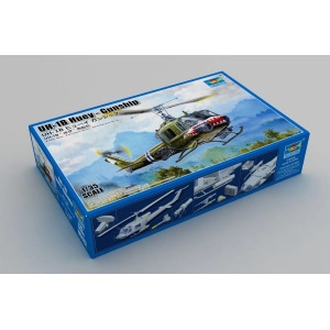 ELICOTTERO UH-1B HUEY GUNSHIP KIT 1:35 Trumpeter Kit Elicotteri Modellino