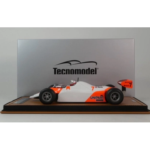MCLAREN MP4/1B N.7 WINNER DETROIT GP 1982 J.WATSON 1:18 Tecnomodel Formula 1 Modellino